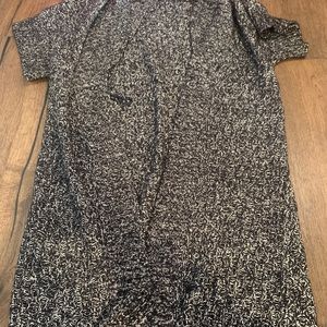 white house black market short sleeve cardigan